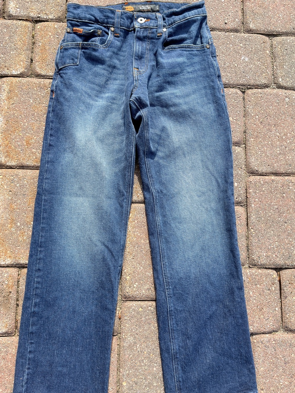 Relaxed Fit Men’s Jeans in Faded Blue